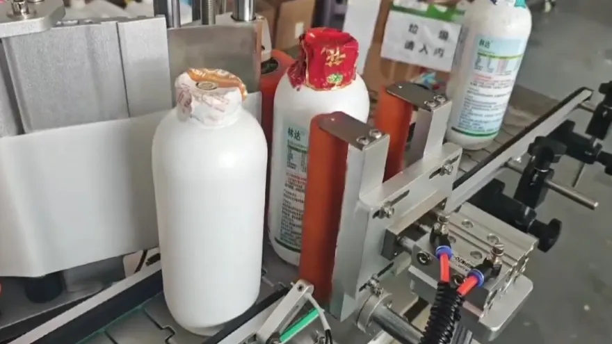 3-Roller Wrap Around Labeling Machine
