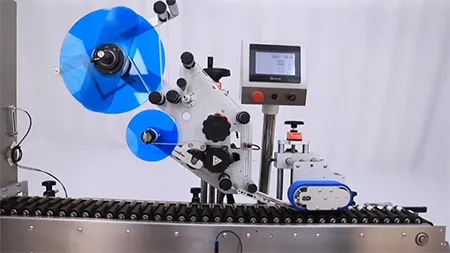 Horizontal Wrap Around Labeling Machine