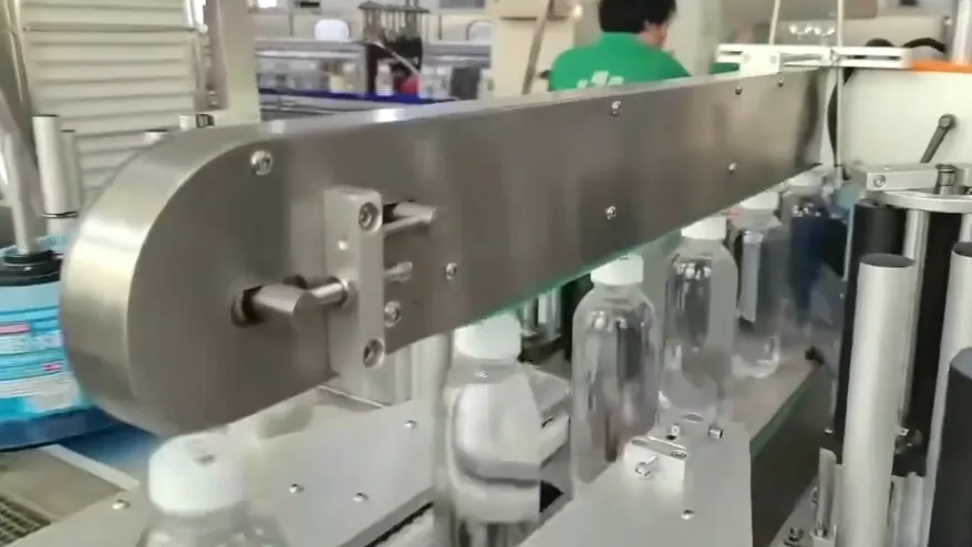 Round Bottle Labeling Machine for Rehydration Solution Company