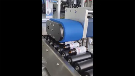 Horizontal Labeling Machine for Oral Liquid Company