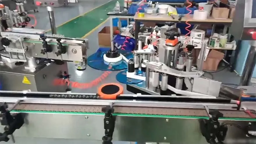 Wrap Around Labeling Machine for Pharmaceutical Bottles